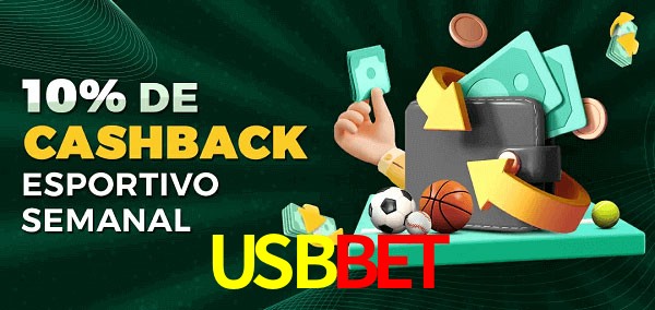 10% de bônus de cashback na USBBET